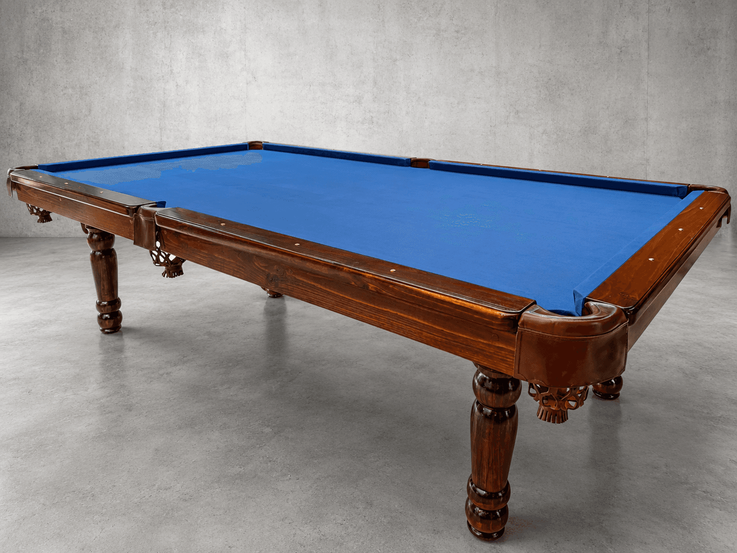 MESA DE POOL BUCHACAS DE CUERO — foto 1